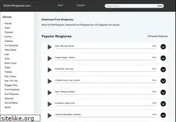 Sites similar to world-ringtones.com