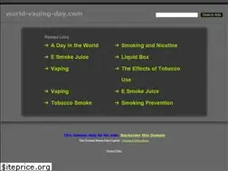 Sites similar to world-vaping-day.com