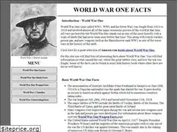 Sites similar to world-war-1-facts.com