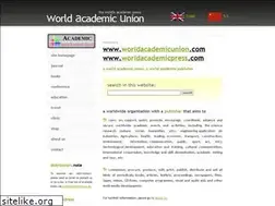 Sites similar to worldacademicunion.com