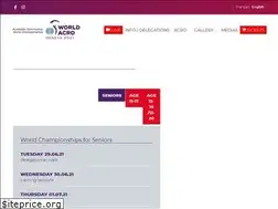 Sites similar to worldacro2021.com