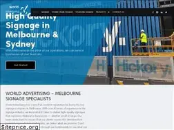Sites similar to worldadvertising.com.au