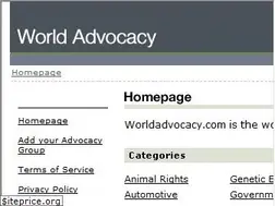 Sites similar to worldadvocacy.com