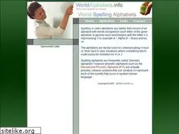 Sites similar to worldalphabets.info