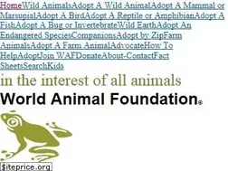 Sites similar to worldanimalfoundation.org