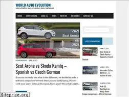 Sites similar to worldautoevolution.com