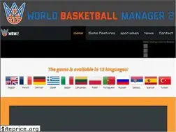 Sites similar to worldbasketballmanager2.com