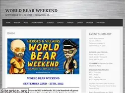 Sites similar to worldbearweekend.com