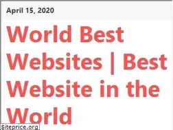 Sites similar to worldbestwebsites.com