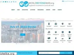 Sites similar to worldbeyondwar.org