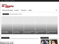 Sites similar to worldbiographynews.com