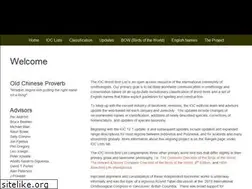 Sites similar to worldbirdnames.org