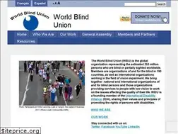 Sites similar to worldblindunion.org