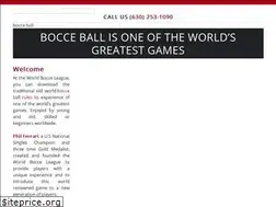 Sites similar to worldbocce.org