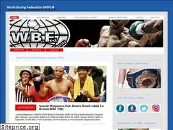 Sites similar to worldboxingfederation.net