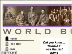 Sites similar to worldburialindex.com