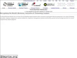 Sites similar to worldbusinessawards.net