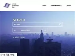 Sites similar to worldbusinesslist.net