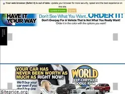 Sites similar to worldcdjr.com