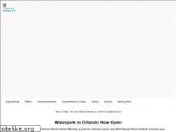 Sites similar to worldcentermarriott.com