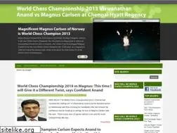 Sites similar to worldchesschampionship2013.com