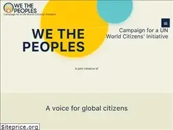 Sites similar to worldcitizensinitiative.org