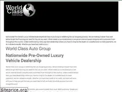 Sites similar to worldclassautogroup.com
