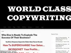 Sites similar to worldclasscopywriting.com