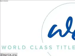 Sites similar to worldclasstitle.com
