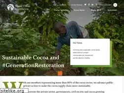 Sites similar to worldcocoafoundation.org