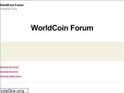 Sites similar to worldcoinforum.org