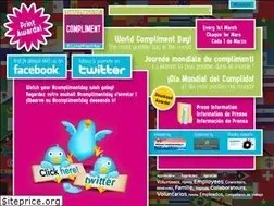 Sites similar to worldcomplimentday.info