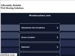 Sites similar to worldcrushers.com