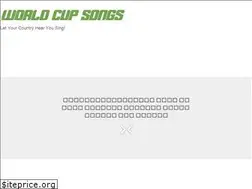 Sites similar to worldcupsongs.com