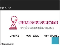 Sites similar to worldcupupdates.org