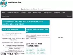 Sites similar to worlddatetime.com