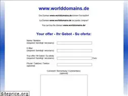 Sites similar to worlddomains.de