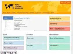 Sites similar to worldeconomicsassociation.org