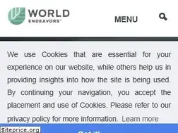 Sites similar to worldendeavors.com