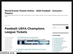 Sites similar to worldeventsticketsonline.com