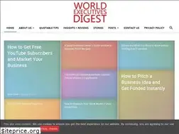 Sites similar to worldexecutivesdigest.com