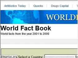 Sites similar to worldfactbook.com