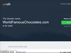 Sites similar to worldfamouschocolates.com
