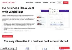Sites similar to worldfirst.com