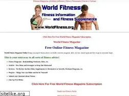 Sites similar to worldfitness.org