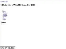 Sites similar to worldfitnessday.org