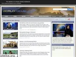 Sites similar to worldfocus.org