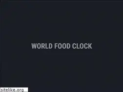 Sites similar to worldfoodclock.com