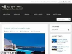 Sites similar to worldfortravel.com