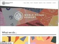 Sites similar to worldforumdisrupt.com